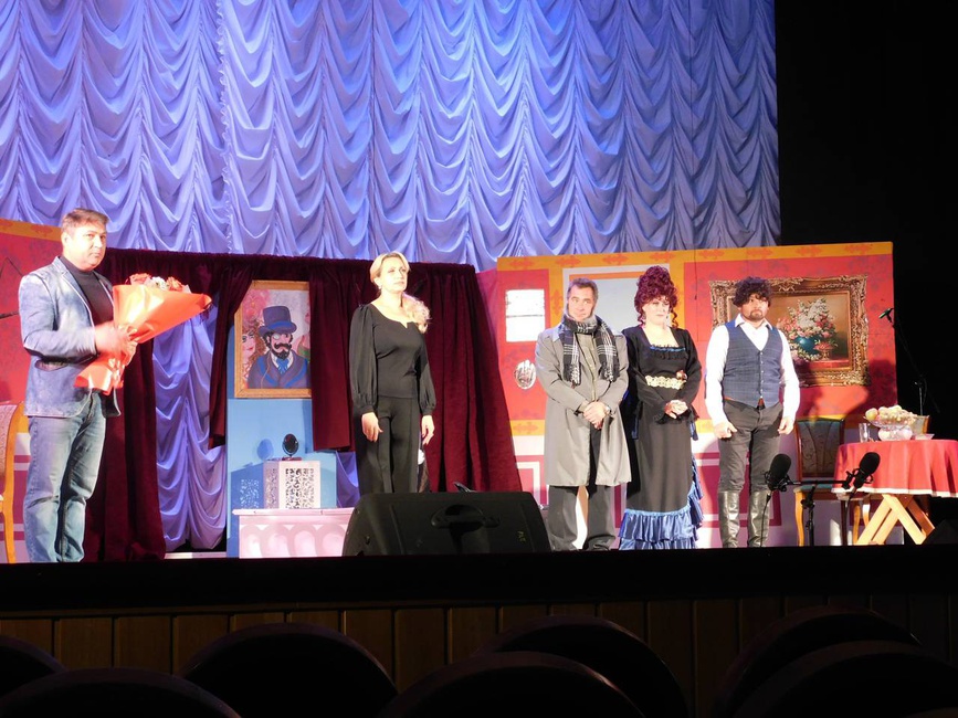 Гастроли народного самодеятельного коллектива любительского театра «Визави» в г. Бирюч